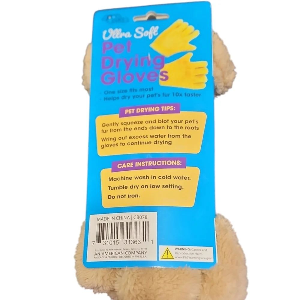 Pet Ultra Soft Drying Gloves